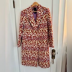 Smythe Red and Cream Patterned Blazer